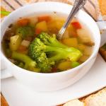 Жиросжигающий овощной суп для похудения рецепт
